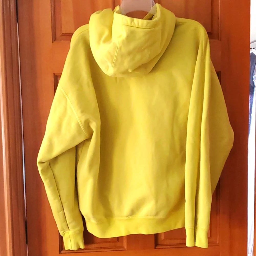 Nike SB Fleece Pullover Skate‎ Heavyweight Hoodie in Yellow Strike Size Large